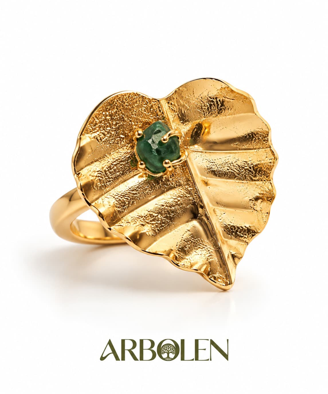 Anillo hoja