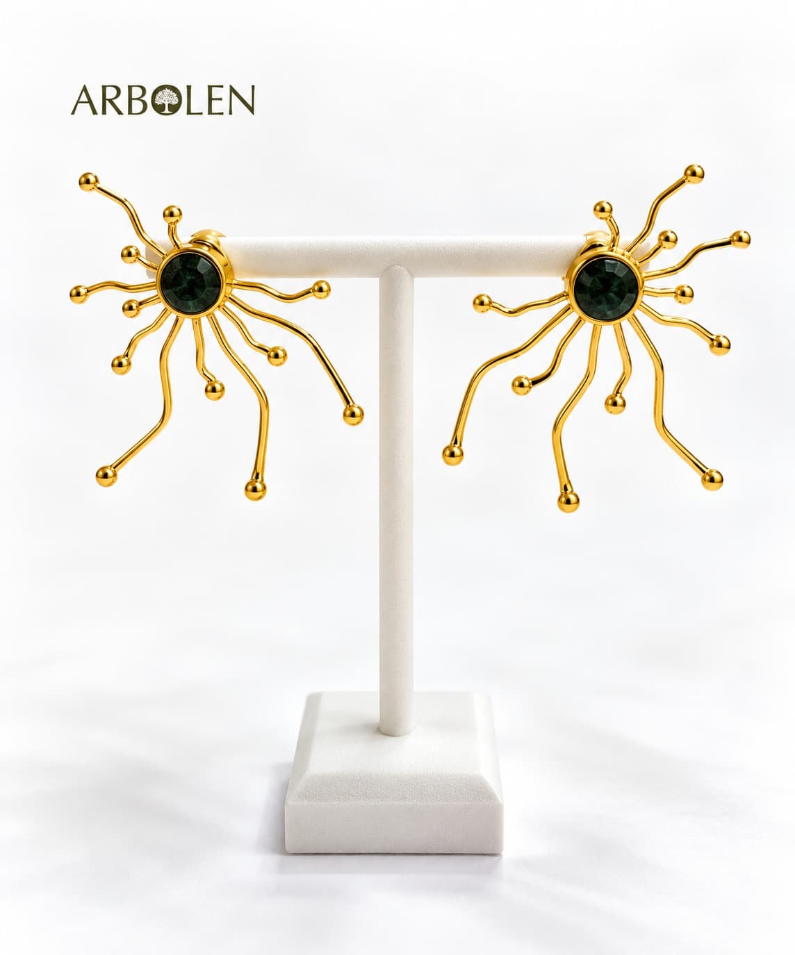 ARETES SOL CON MURALLA