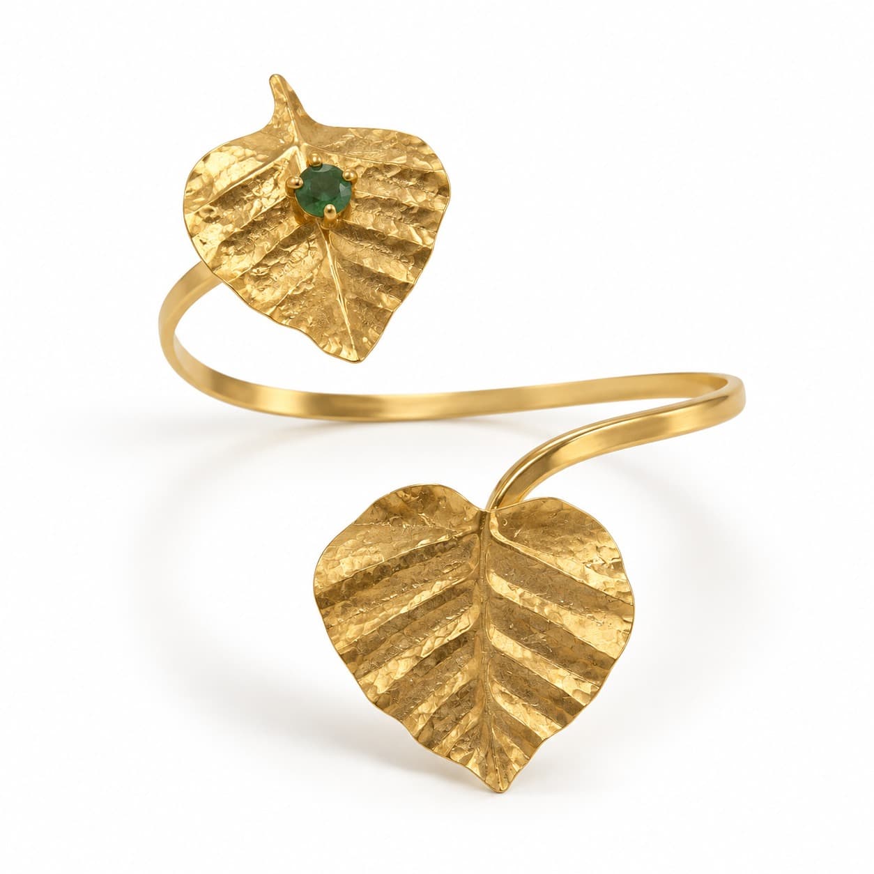 Brazalete hoja corazón