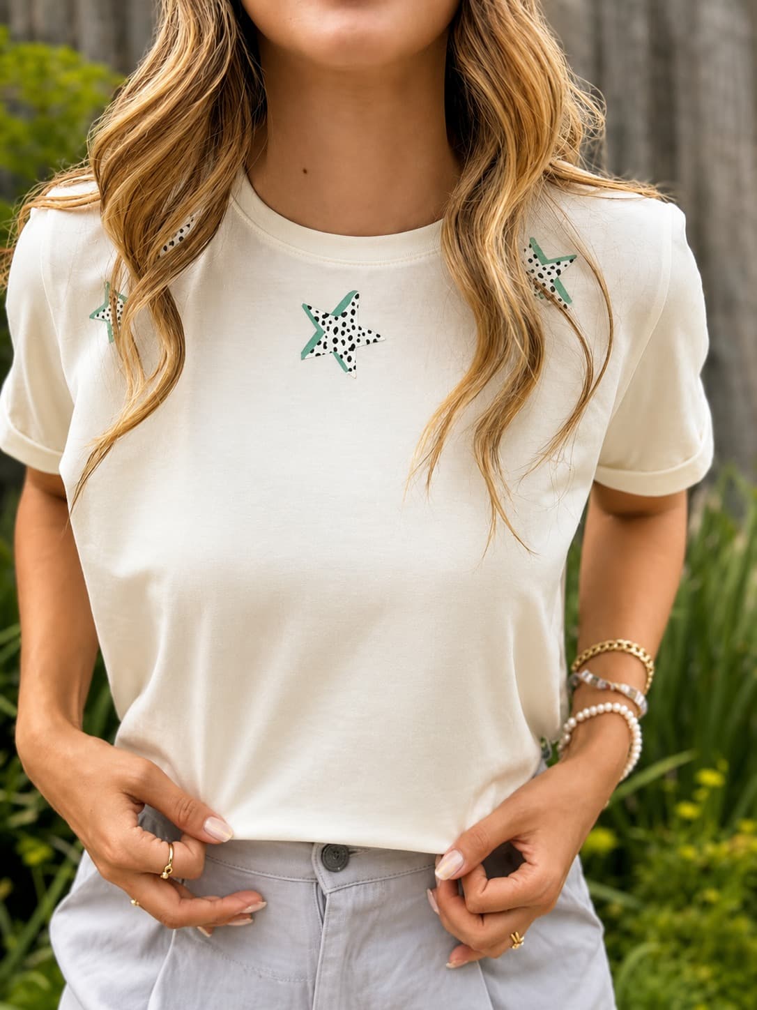 camiseta Estrellas Print