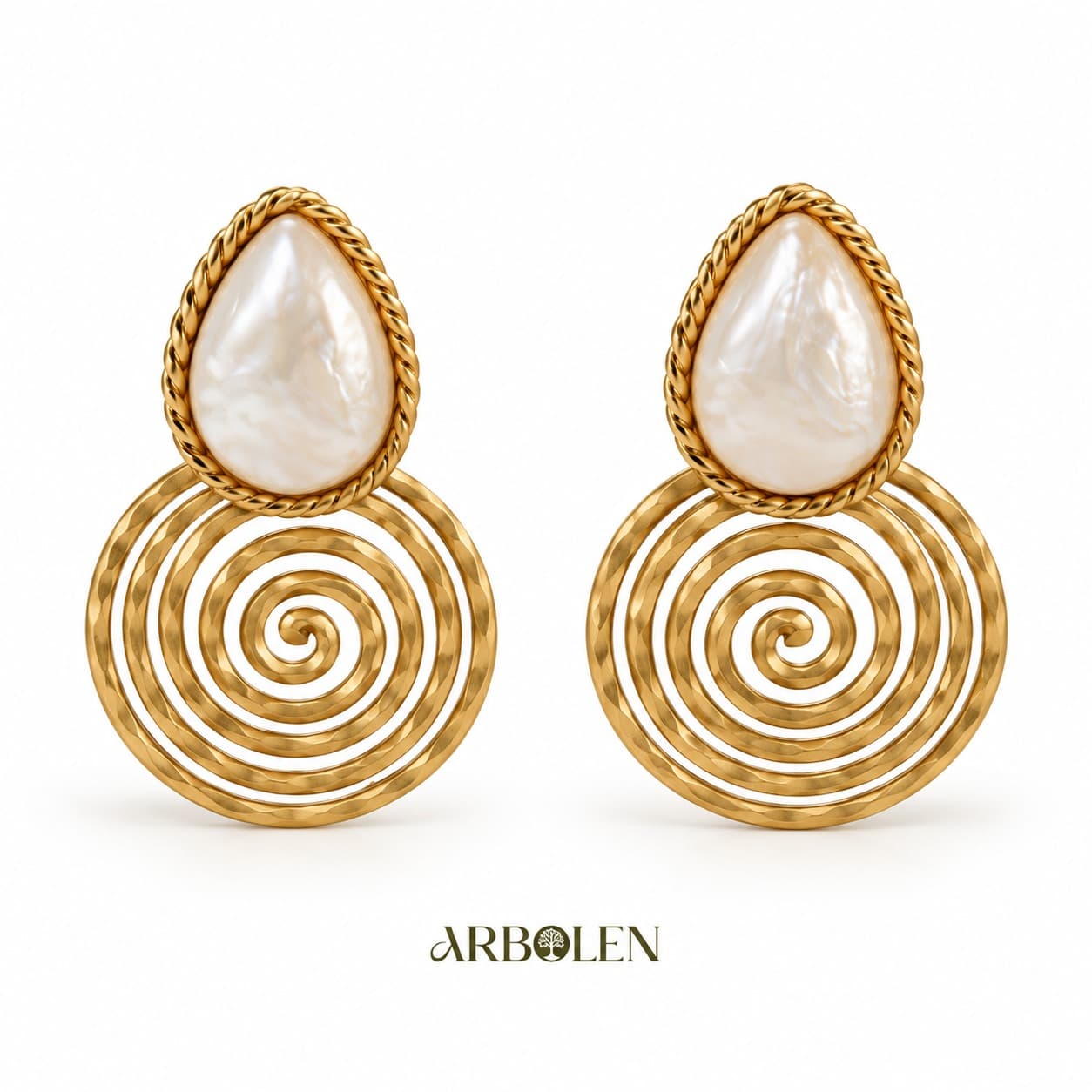 ARETE CON DETALLE NAKAR, DOBLE USO