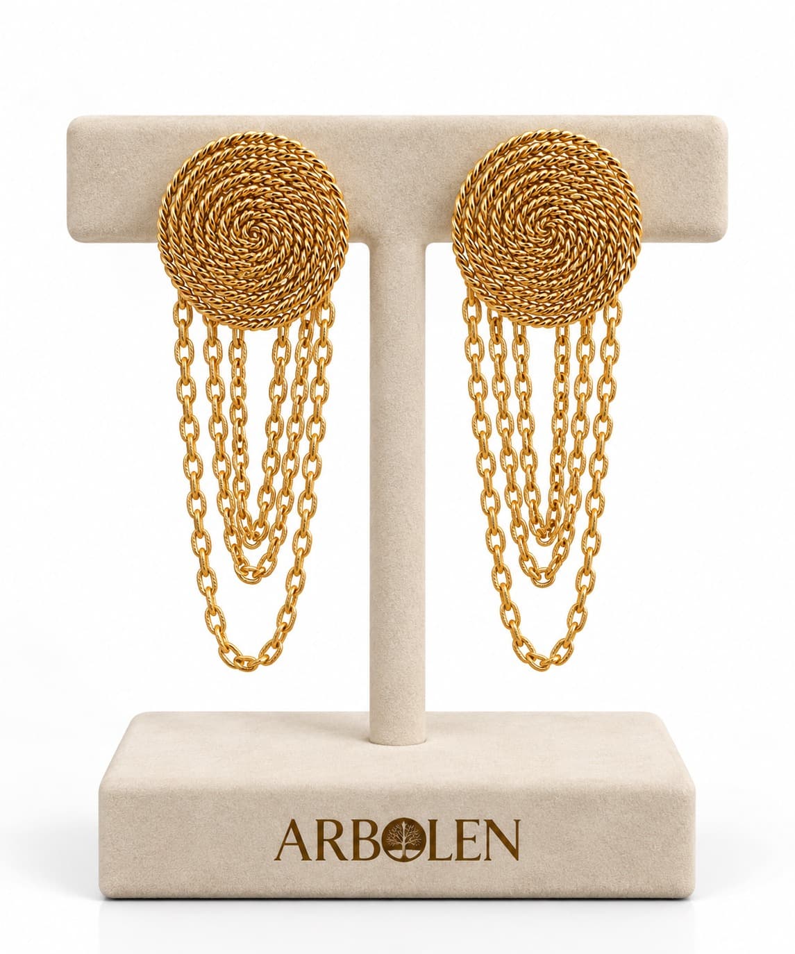 ARETES SENDERO DE ORO