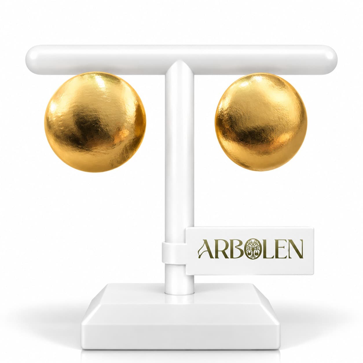 ARETES DOMO DORADO