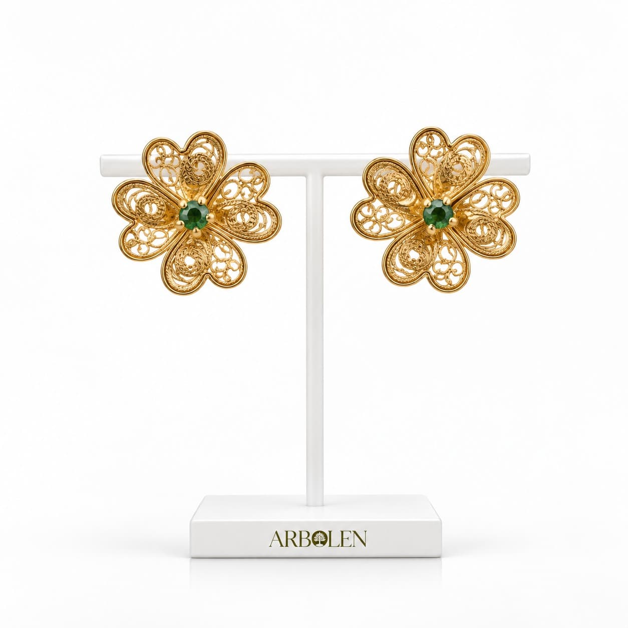 ARETES FLOR ENCANTADA