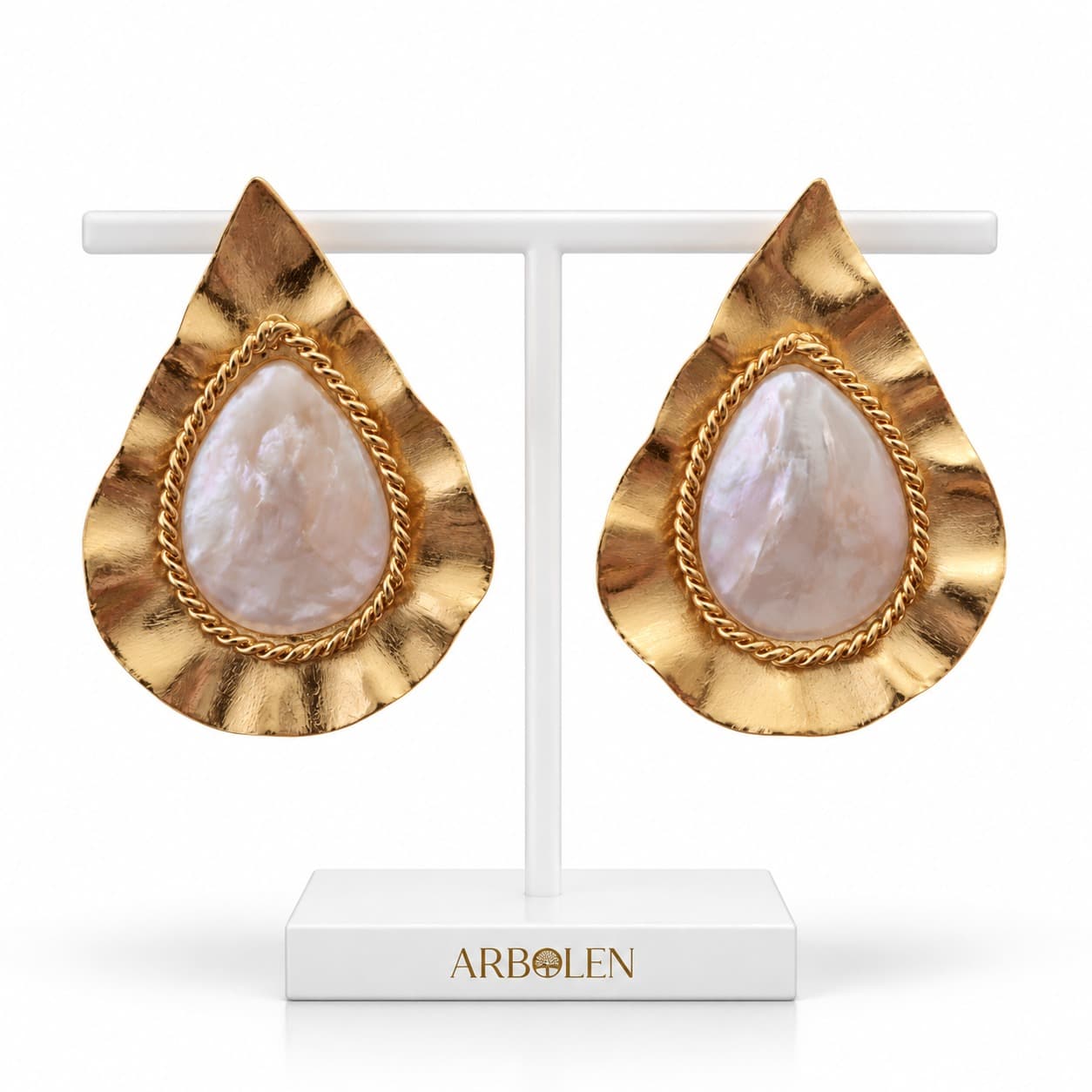 ARETES GOTA DE LLUVIA