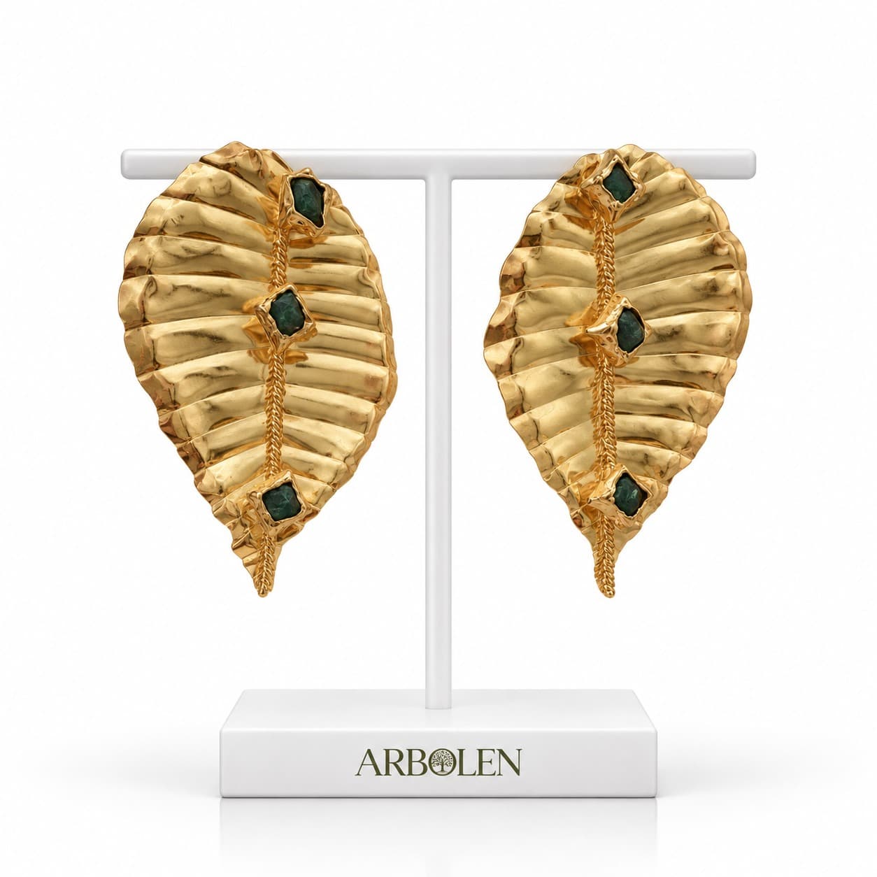 ARETES HOJA MISTICA