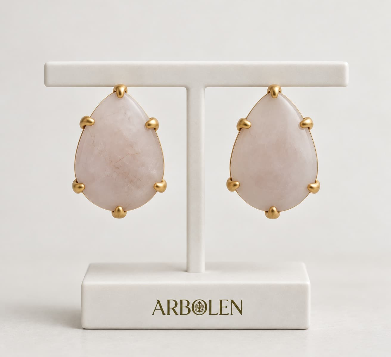ARETES LAGRIMA DE LUNA