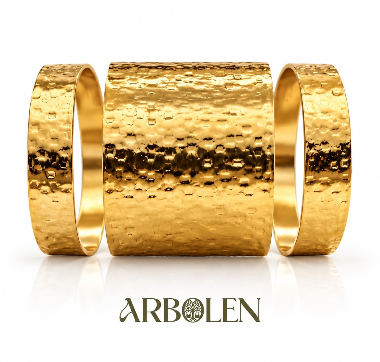 BRAZALETE DIOSA DORADA