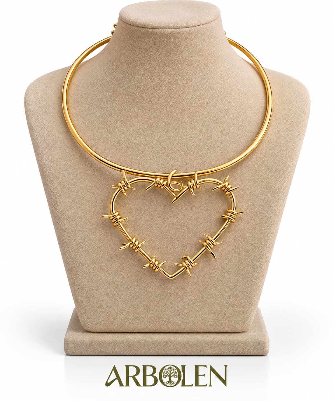 COLLAR CORAZON SALVAJE